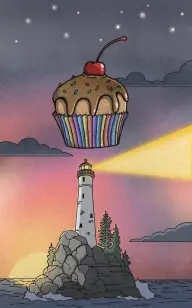 The Lightkeeper's Cupcake