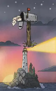 The Lightkeeper's Mailbox