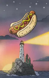The Lightkeeper's Hot Dog