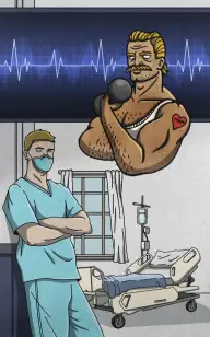 The Strongman 's Last Heartbeat