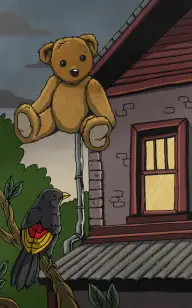 Teddy Bear Gone With the Wind