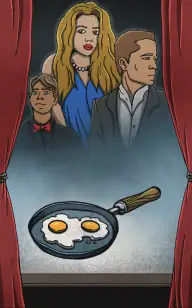 Curtain Fall Over My Frying Pan