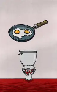 A Dead Frying Pan in Stall 66