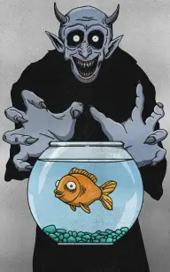 Satan and His Goldfish