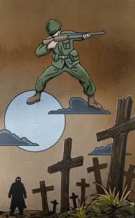 The Marine That Haunts the Graves