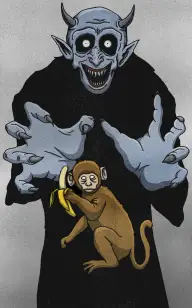 Satan and His Monkey