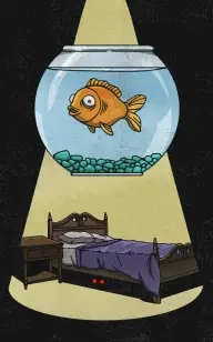 Scary Goldfish Nightmare