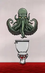 The Monster Flushed Away