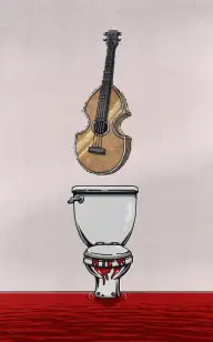 The Banjo Flushed Away