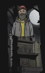 The Hobo Haunting the Mansion