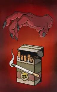 The Sinful Cigarette