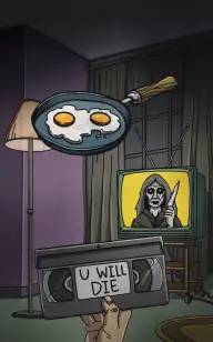 Scary Breakfast  Flick