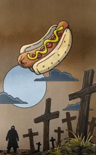 The Hot Dog Graveyard
