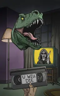 The T-rex Death Movie