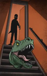 A Knife and the T-rex