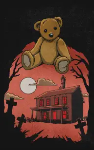 The Scary Stuffed Toy in the Cornfield