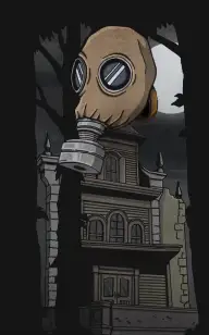 The Gas Mask Haunting the Mansion