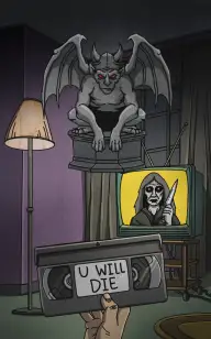 Scary Sculpture Flick