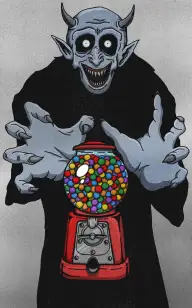 Satan and His Gumball