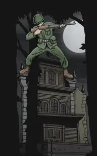 The Soldier Haunting the Mansion
