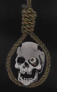 Skeleton on Death Row