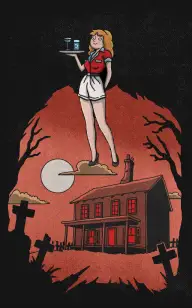 The Waitress Lurking in the Field