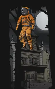 The Astronaut Haunting the Mansion
