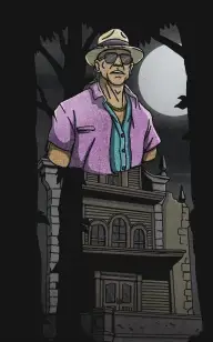 The Uncle Haunting the Mansion