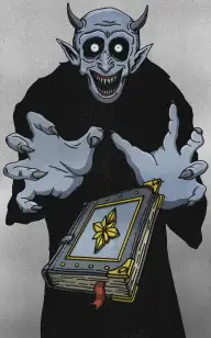 The Spellbook in His Grasp
