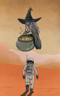 The Hag Living on Mars