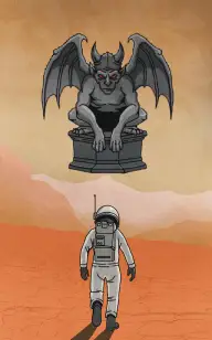 Gargoyle on Mars