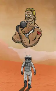 The Weightlifter on Planet X