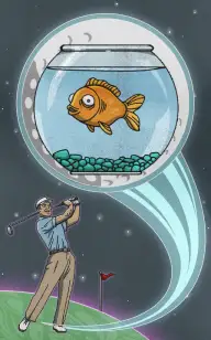 Fish, the Cosmic Caddy