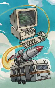 The Keyboard Blast Off!