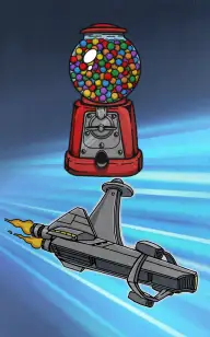 The Gum Machine Space Drifter