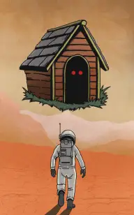 Doghouse on Mars