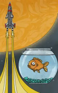 The Goldfish Space Explorer