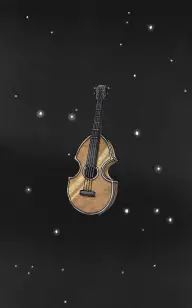 The Guitar Lost in Space