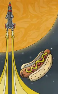 The Hot Dog Space Explorer