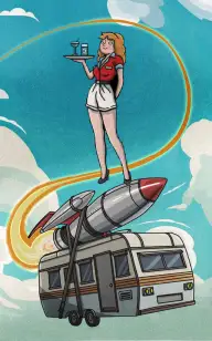 Rocket Waitress