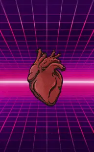 Pink Neon Heart