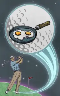 Egg Space Golf