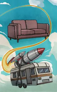 The Love Seat Blast Off!