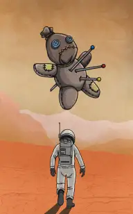 Doll on Mars