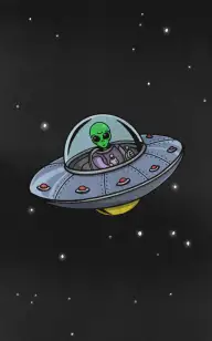 The Alien Lost in Space