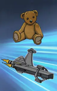 Stuffed Toy Starship