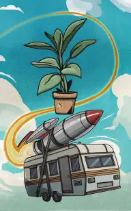 The Plant Pot Blast Off!