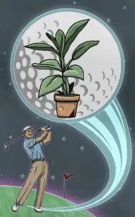 Astro Golf: Plant Pot 3000