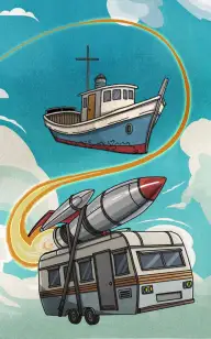 Cosmic RV Trip with Ferry