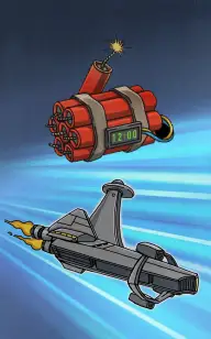 The Explosive Space Drifter